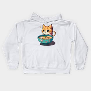 Ramen cat Kids Hoodie